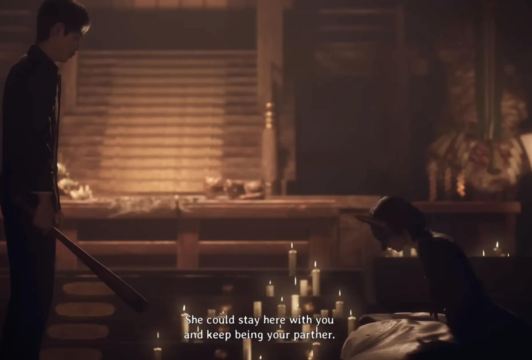 Silent Hill f Fox's Wedding ending ceremony scene