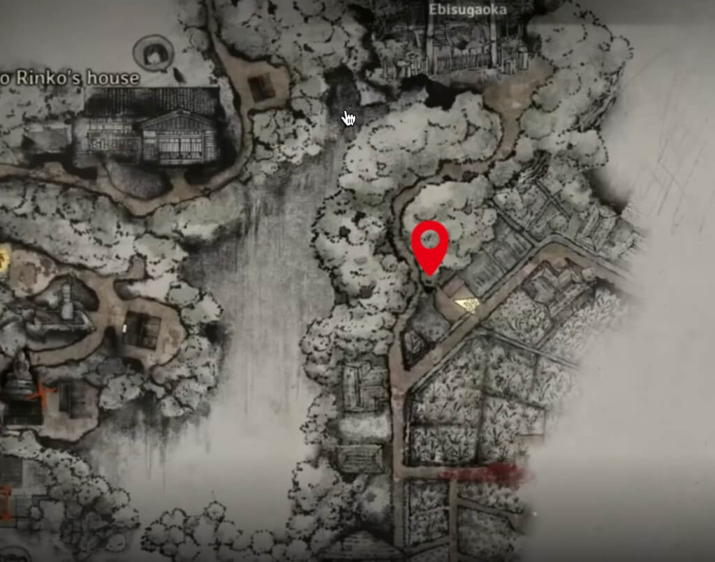 Silent Hill f Jizo Statue 2 Location Map